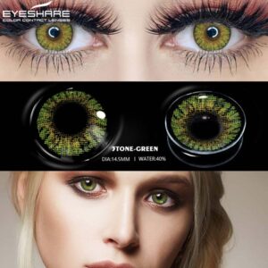 OJOS LENTES DE CONTACTO EYESHARE GREEN VERDE